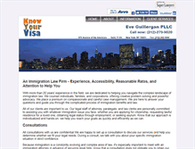 Tablet Screenshot of knowyourvisa.com